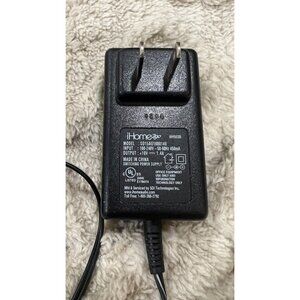 iHOME 9IH508B SO15AU1000140 AC Adapter 10V OUTPUT 100-240V INPUT 50-60Hz 450mA